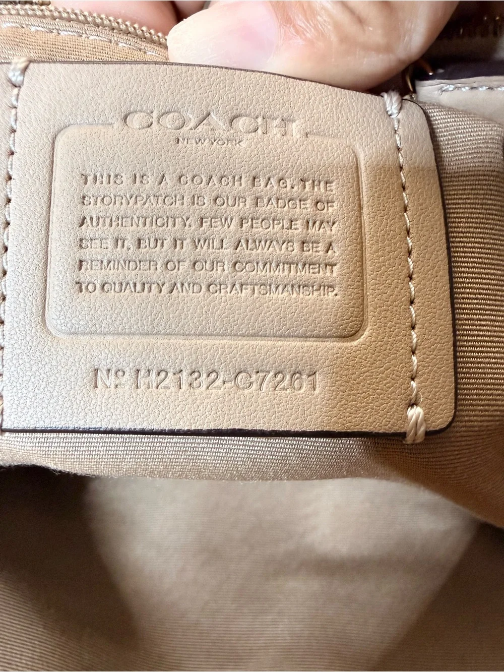 Coach Brown Signature Canvas Satchel with Cream Leather and Gold Hardware
